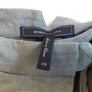 BCBG MAX AZRIA Luca Spruce Cargo Pants, Size:XS, Color: Spruce (Olive Green)
